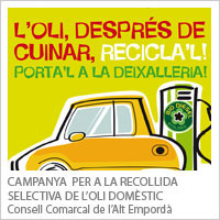 Campanya per la recollida selectiva de l'oli domèstic CCAE